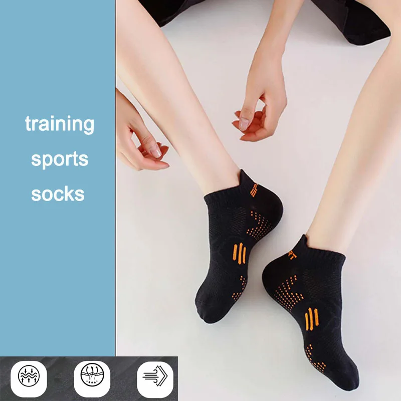 Summer boat Socks Professional marathon Running Basketball Football training sports soft Men's Women's breathable short socks