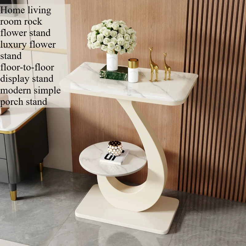 Art Flower Plant Shelf Rose Rack Display Balcony Plant Stand Metal Mid Century Giardino Arredamento Esterno Hotel Furniture