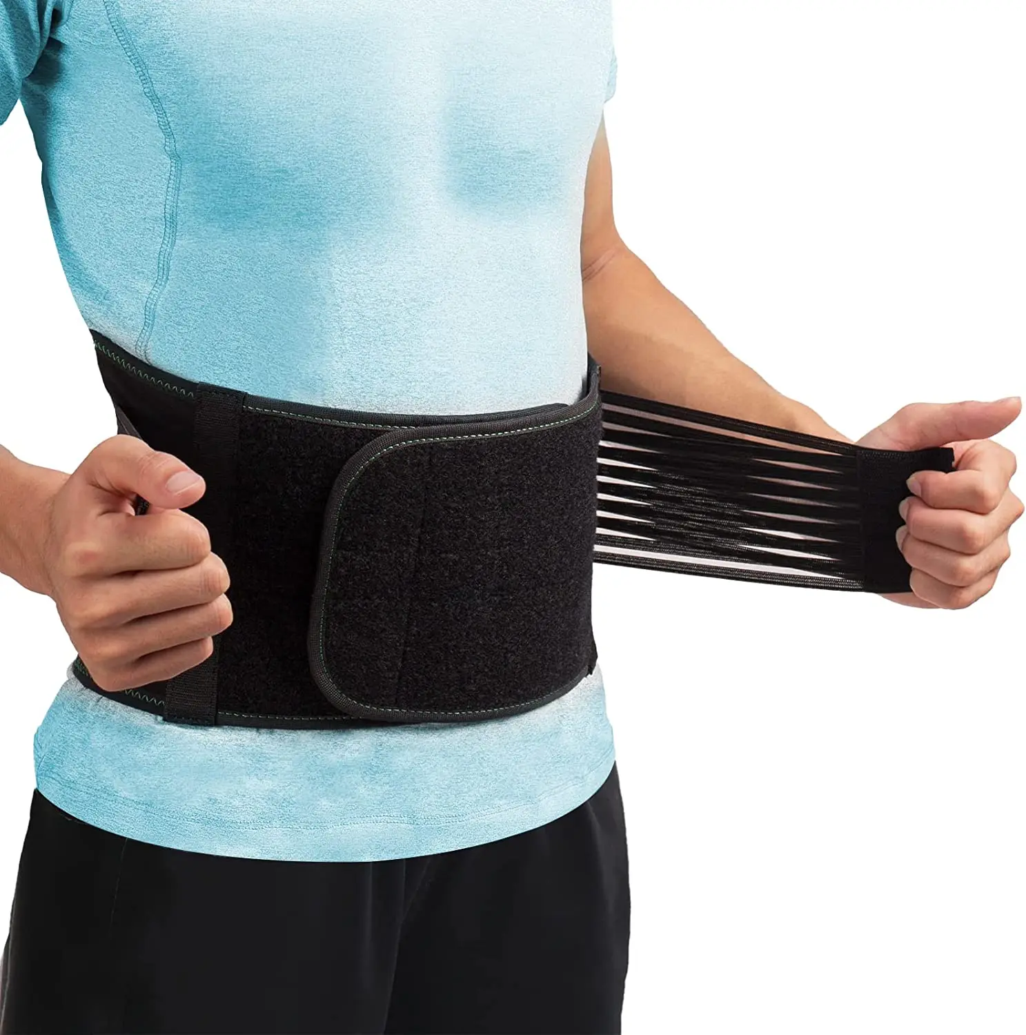 Back Brace by HKJD for Men and Women, Lumbar Muscles Strain, Sprain and Fracture Back Support Belt for Long-Term Manual Workers