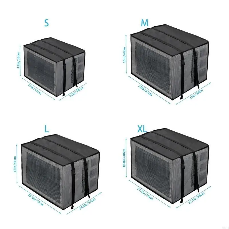 M6cb Coperchio condizionamento esterno ventilato.