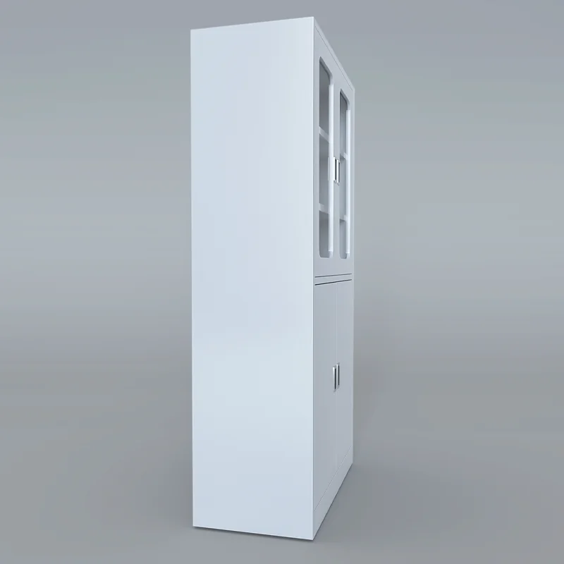 High Quality Glass Door Laboratory Storage Cabinet for Schools for Chemical Storage