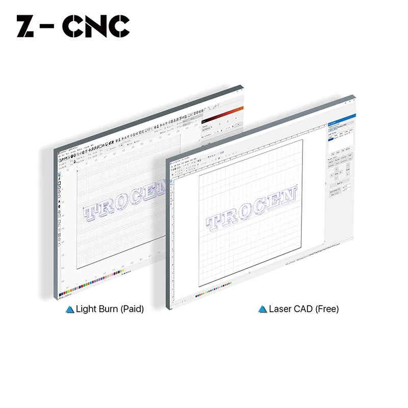 Z-CNC Trocen AWC7813 AWC7824 AWC7846 Co2 sterownik laserowy System sterowania Dsp Diy sterowania laserem zastąpić AWC608 AWC708 6442G 6445G