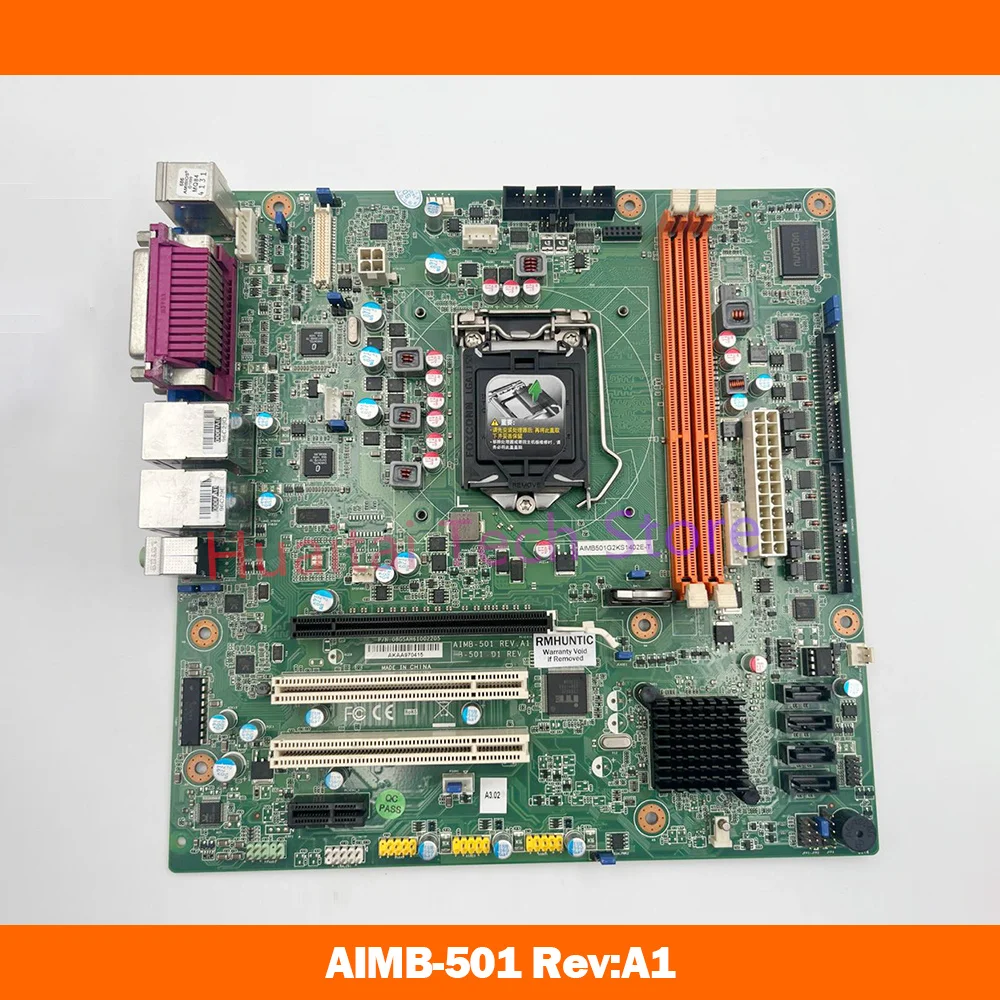 

For Advantech Industrial Computer Motherboard Dual VGA AIMB-501G2 AIMB-501G2-KSA1E AIMB-501 Rev:A1