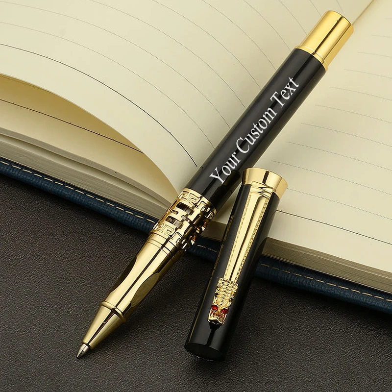 

Персонализированная гелевая ручка класса люкс: элегантные канцелярские принадлежности для письма и офиса, школьные товары, аксессуары для письма.