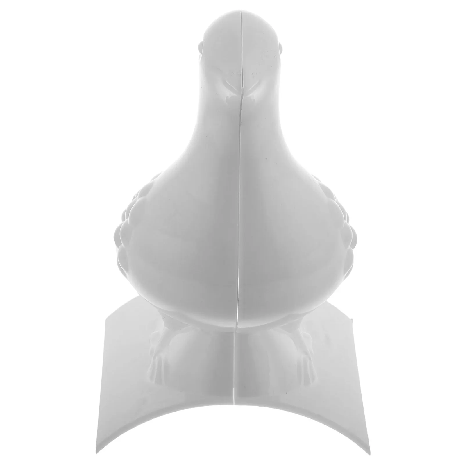 Plastic Chinese Style Roof Peace Dove Decoration Lightweight Durable Waterproof Traditional Roof Bird Ornament Easy Install