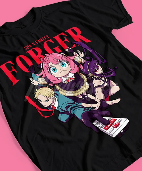 T-shirt For Anime  Family Forger en Acción