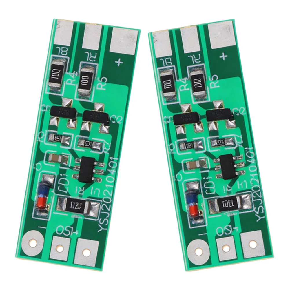 5PCS Red Blue Flashing LED Light Module for Car Safety Lights Compatible with 3V to 12V DC Vehicle Electrical Systems