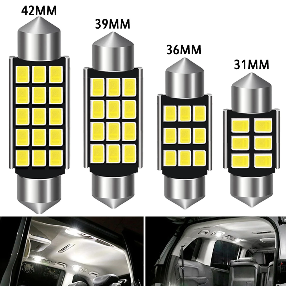 2Pcs C5W C10W Dc 12…