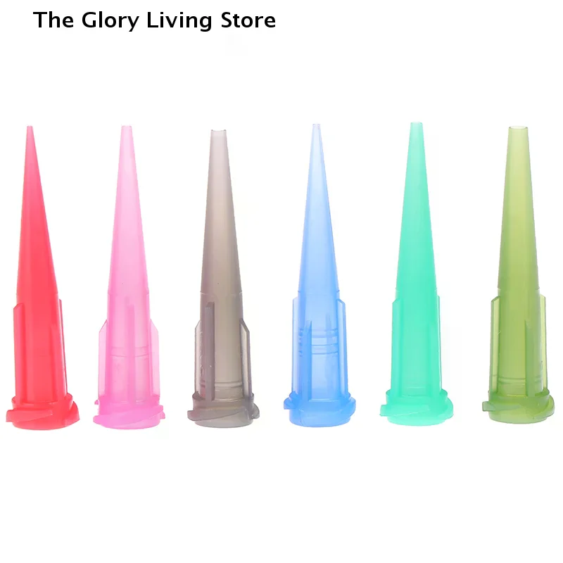 【MA】30pcs TT Tapered Tips Solder Paste Adhesive Glue Dispensing Needle 14-25GA