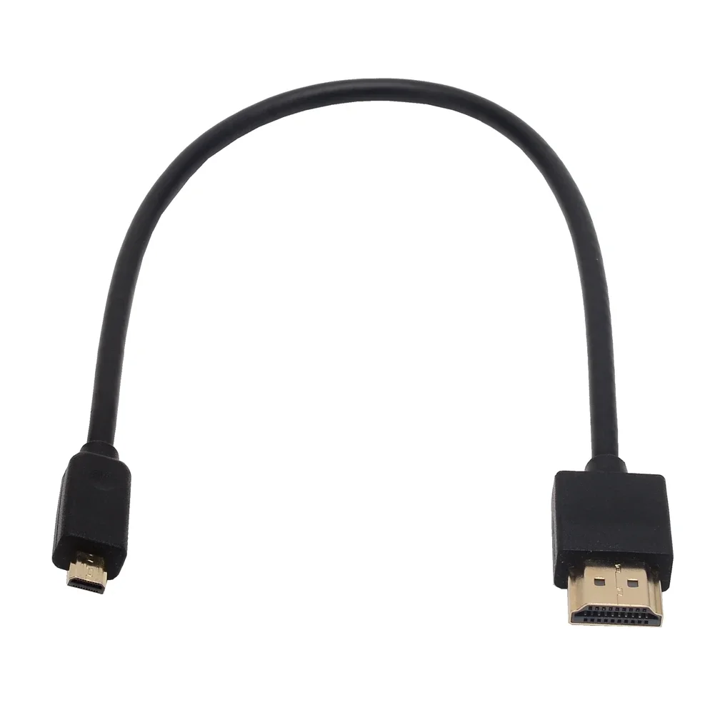 OD 3.2mm HDTV do Micro HDMI-kompatybilny i Mini HDMI-kompatybilny 2.0 wersja męska 4K @ 60HZ przedłużacz 3D 0.3M 0.5M 1M 1.5M