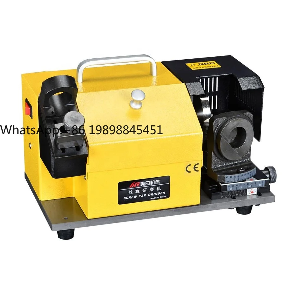 

MR-Y3 Screw Tap Sharpener Grind the Guide Angle Tip Angle and End Face of Taps Screw Tap Grinder