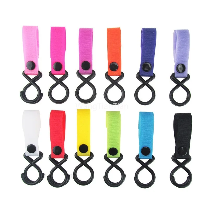 Baby Stroller Sturdy Hooks Convenient Universal Stroller Hooks Clips Hanging Diaper Bags Shopping Bag Clip Stroller Accessories