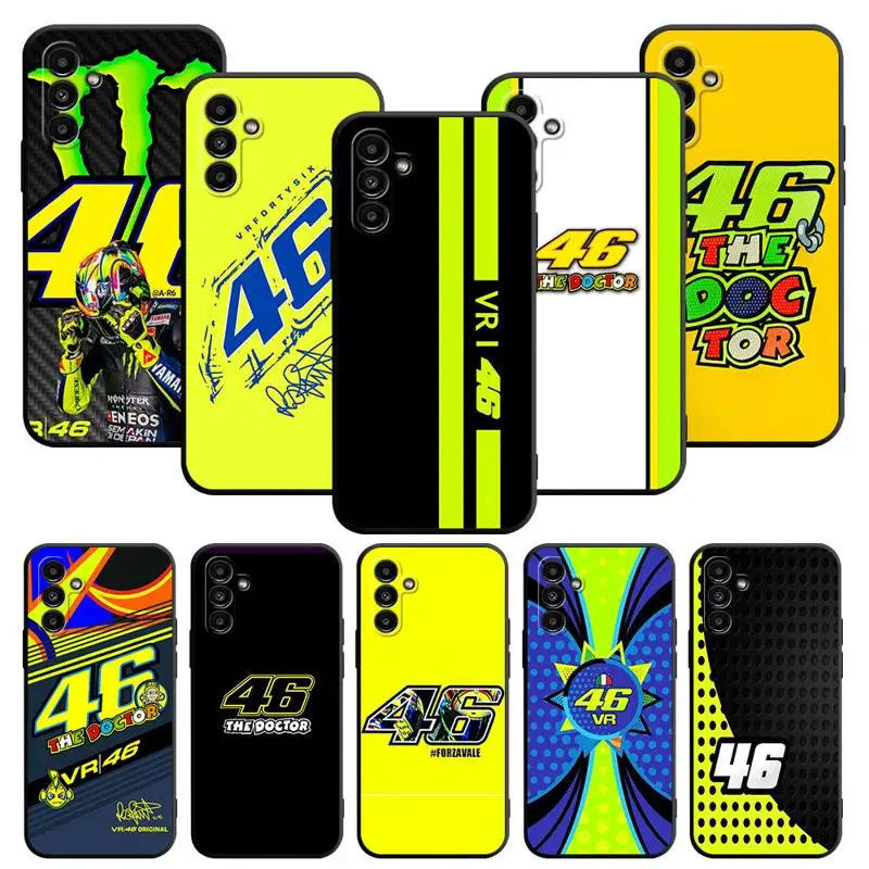 Case For Samsung Galaxy A52 A53 A12 A13 A54 A32 A51 A71 A23 A33 A21s A13 5G A22 A50 TPU Phone Case Motorcycle Racing Forever 46