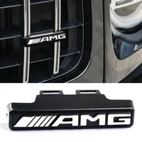 80x35mm ABS Car Front Grille Emblem Badge Label for Mercedes Benz AMG W463 W464 W461 G63 G65 Auto Accessories Decoartion