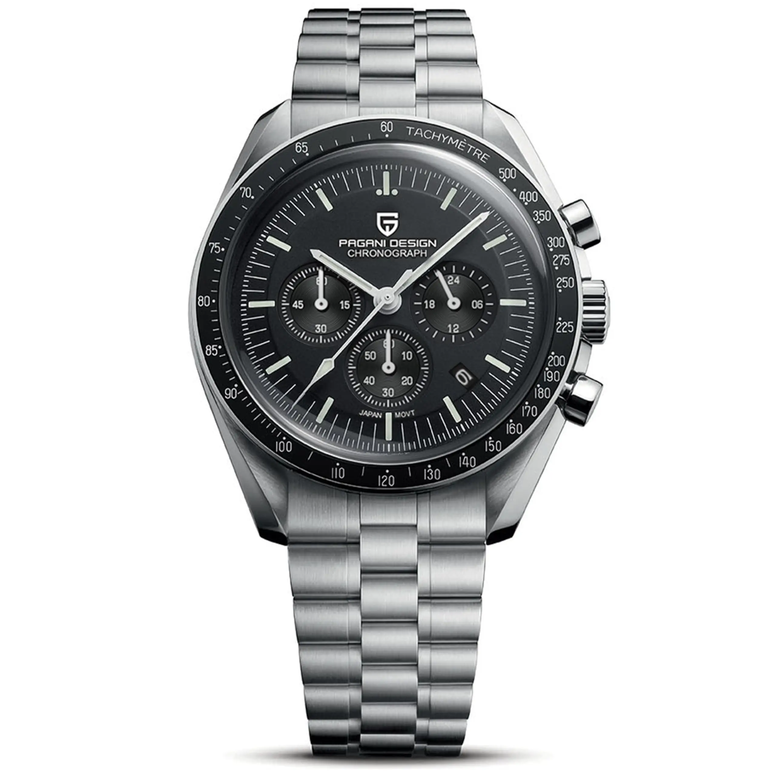 

Pagani Design 1701 V3 мужские кварцевые циферблаты 40 мм VK63 механизм сапфировое стекло часы 100 м водонепроницаемые спортивные часы