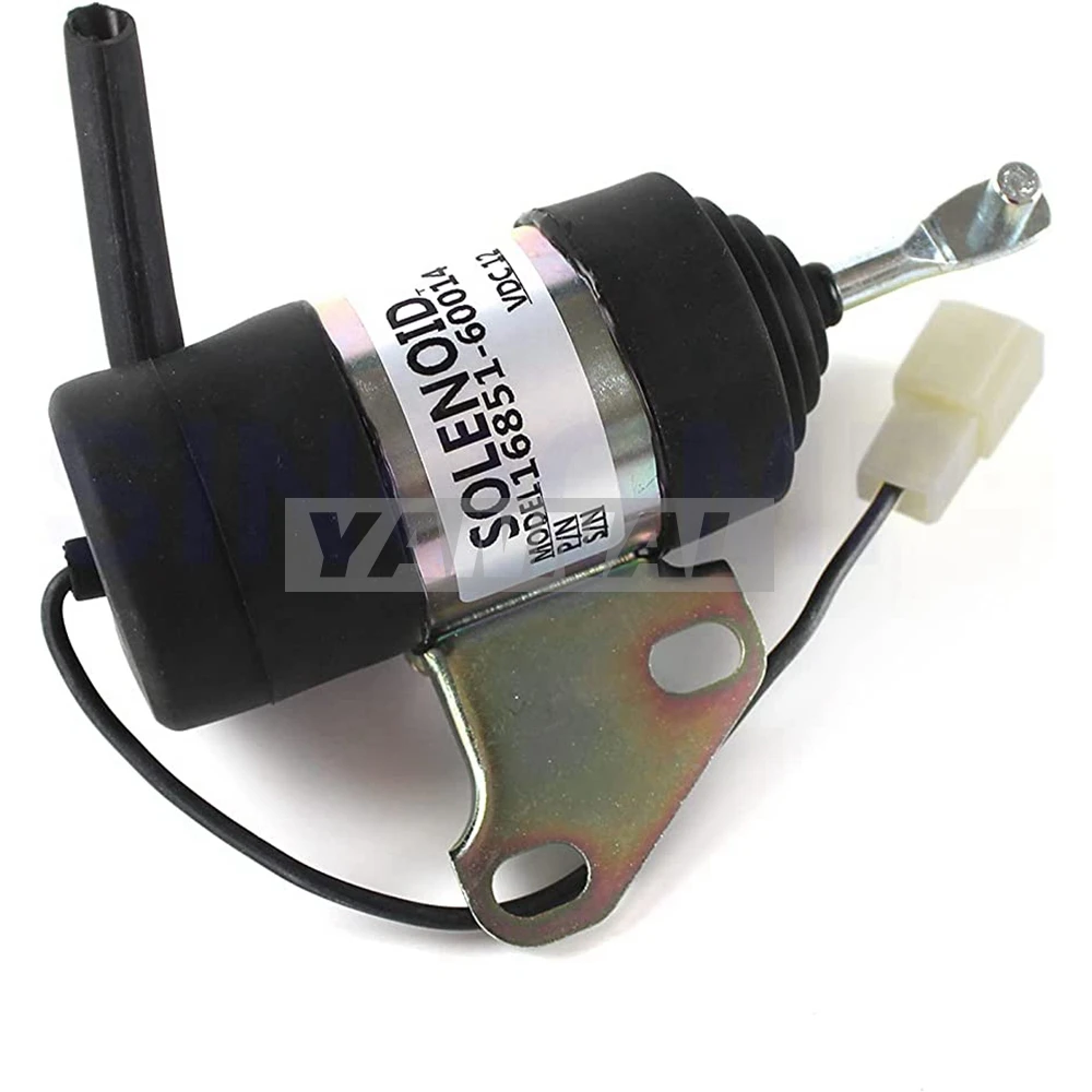 

HOT SALE 12V ENGINE SHUT OFF SOLENOID 052600-4530 FOR KUBOTA TRACTOR EXCAVATOR BX2230D