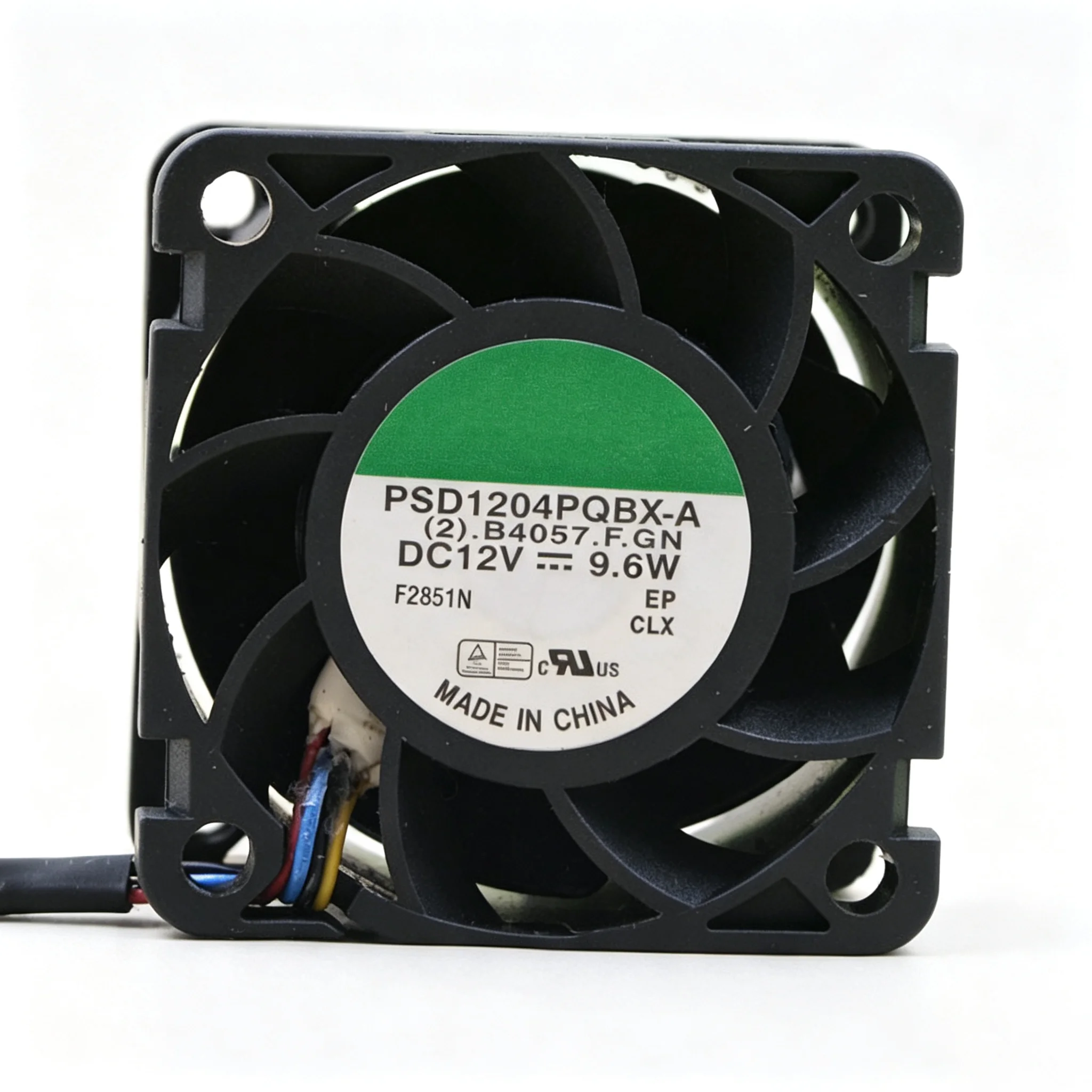 PSD1204PQBX-A DC 12V 0.75A 9.6W PWM Cooling Fan 40x40x28mm 19000RPM Ball Bearing Axial Fan for Server Industrial Equipment