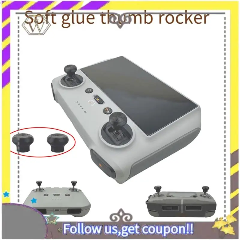New For DJI FLIP/AIR3S/NEO Remote Controller Universal Soft Rubber Thumb Rocker Extended Joystick Accessories