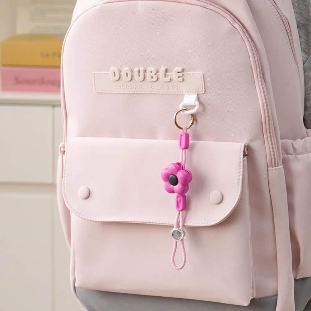 Gifts Portable Flower Hat Clip Adjustable Rope Lock Hat Artifact Backpack Charm Water Bottle Strap Anti-Loss Hat Storage Clip