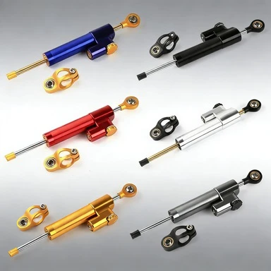 

Универсальный титановый демпфер руля для мотоцикла, стабилизатор, амортизатор руля, модифицированные детали