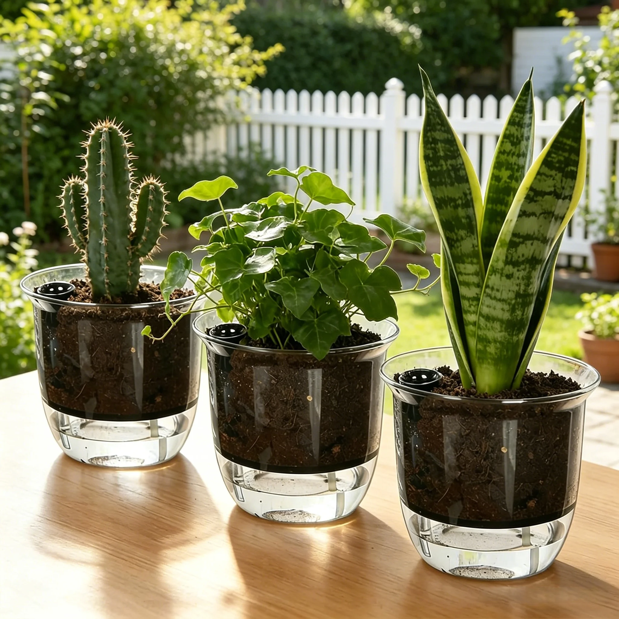 กระถางรดน้ำอัตโนมัติ 2 ชิ้น, ก - Aloe Vera Pot บทวิจารณ์และราคา