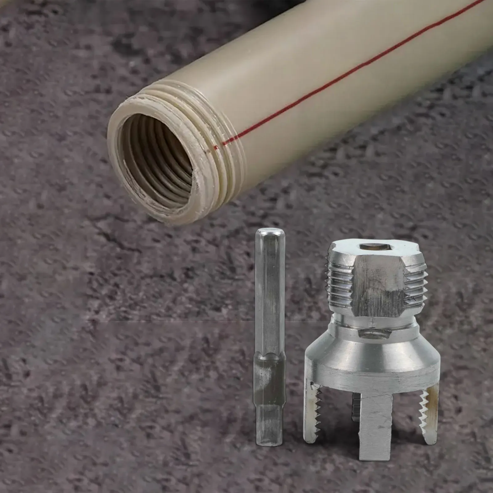 Alat Penyadap 20MM/25MM Benang Internal Benang Eksternal Pipa Air Mati Terintegrasi Alat Listrik Pengganti Rumah Tangga Cadangan P