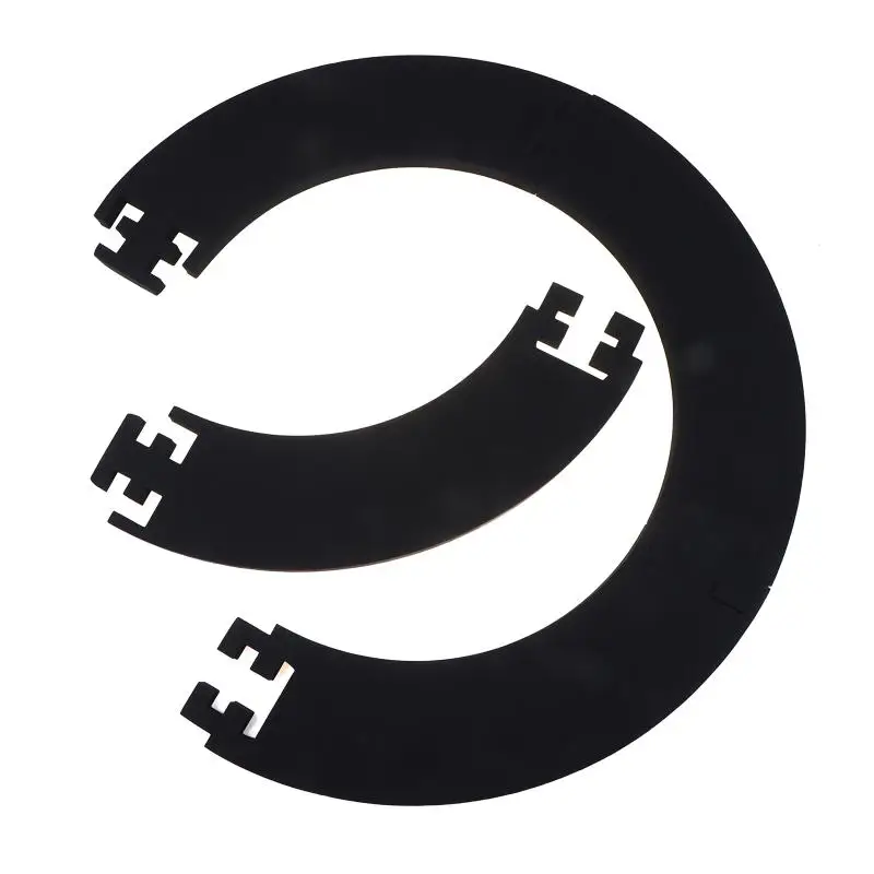 New Sale-4Pcs/Set 18in EVA Dartboard Surround Jigsaw Dart Board Protection Ring Removable Wall Dart Board Backboard For Indoor