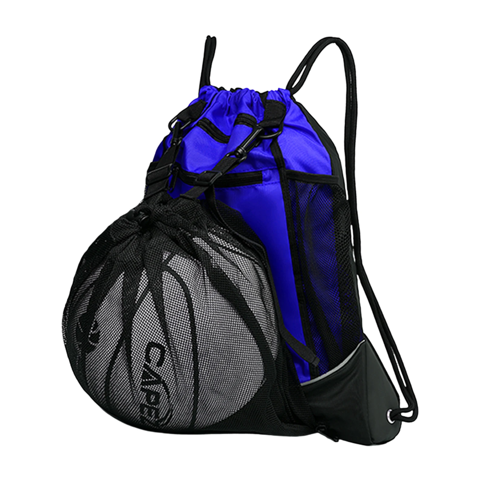 

Drawstring Basketball Backpack For Boys Gym Bag Sports Sack With Detachable Ball Mesh Bag For Outdoor Activities Such As Gym