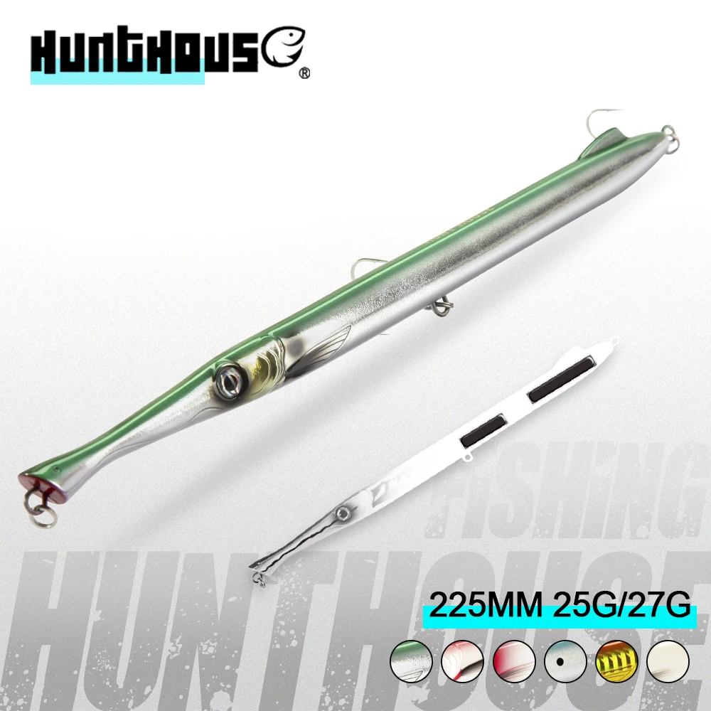 

Hunthouse рыболовная приманка don belone 225 мм/27 г с длинным отливным карандашом, приманка для рыбалки, ловли рыбы и голубой рыбы