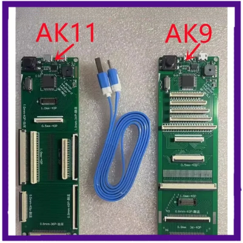 Новое оригинальное устройство для тестирования клавиатуры ноутбука QK-AK11 QK-AK9, станок, USB-интерфейс с кабелем, 100% тестирование, быстрая доставка