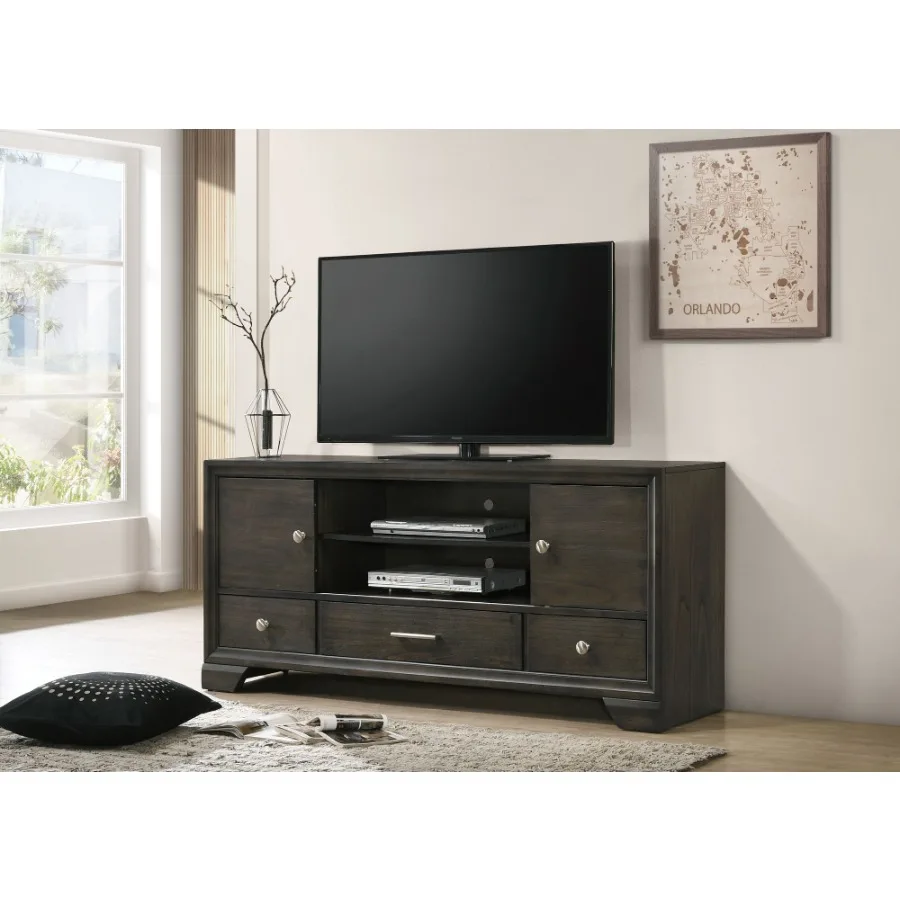 ジェイムズ - テレビ台 - グレー