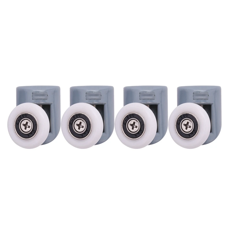 8Pc Shower Door Castors Rolls Shower Door Rollers Sliding Door Roller Guide Shower Spare Parts Glass Door Pulleys Wheels Runners