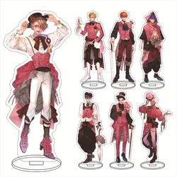 15cm Anime Obey Me! Acrylic Stand Model Plate Lucifer Mammon-Leviathan Satan Asmodeus Beelzebub Belphegor Cosplay Toy key chain