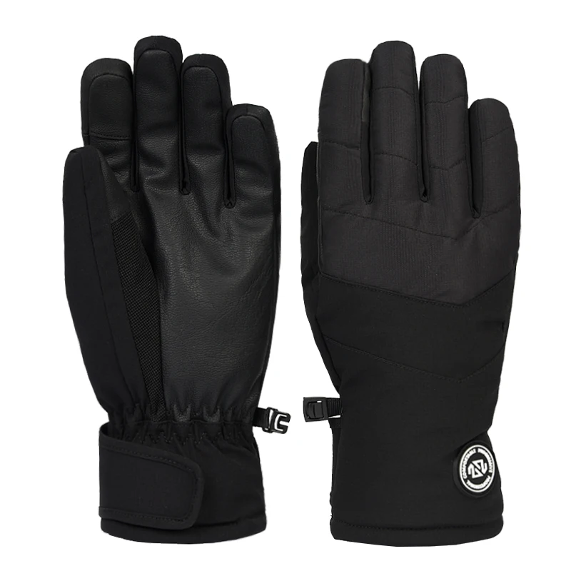 Winter Sports Gloves Waterproof Custom Snowboard Glove Touchscreen Ski Gloves With PU Palm