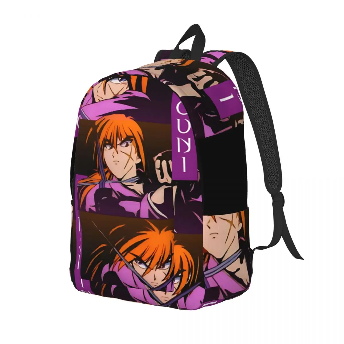 Daypack Attractive Zipper Closure Rurouni Kenshin Students Back To School Gift Cool Storage Bag For School