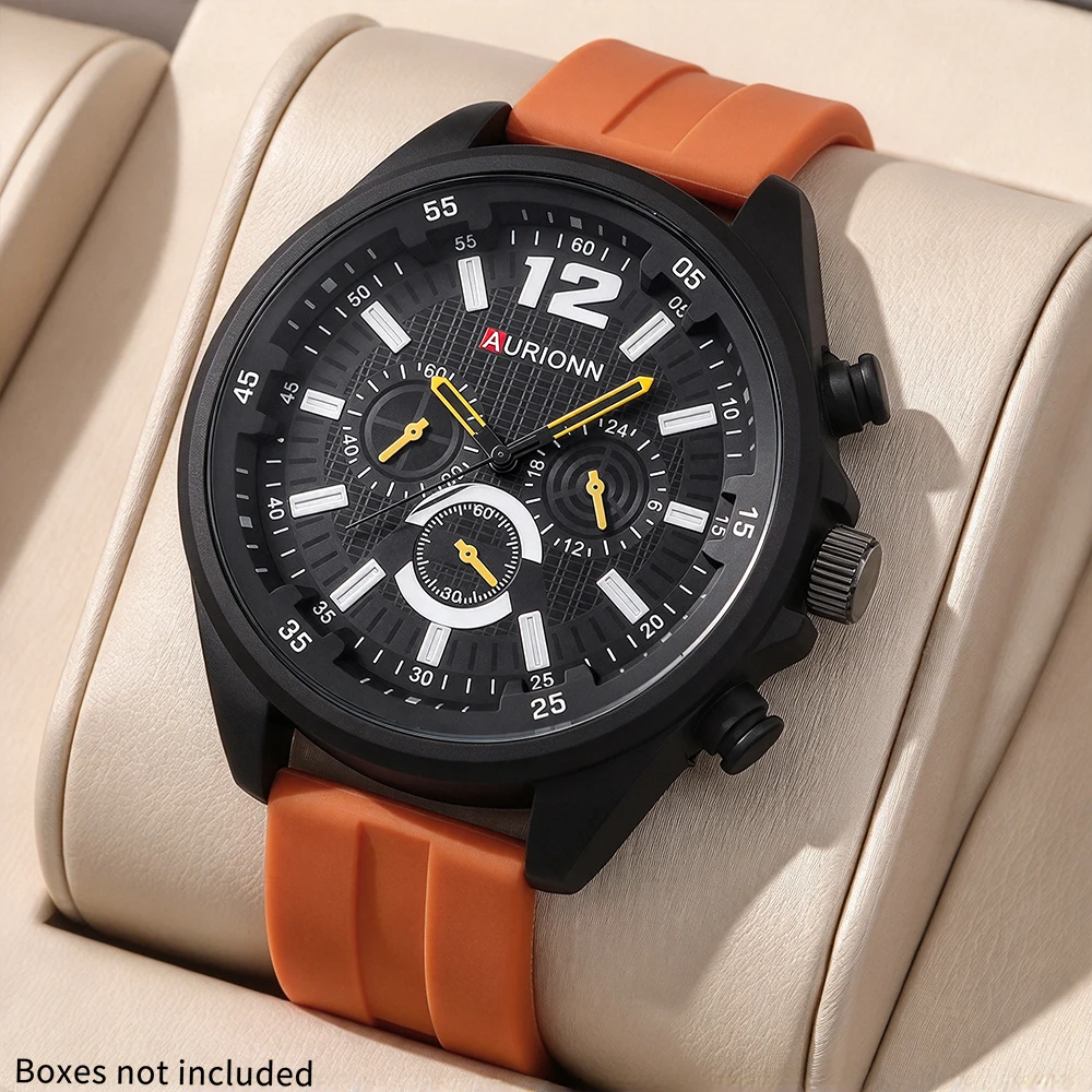 1Pcs Stylish Minimalist Men Wrist Watch,Ideal Gift For Birthday, Christmas, Thanksgiving, Halloween