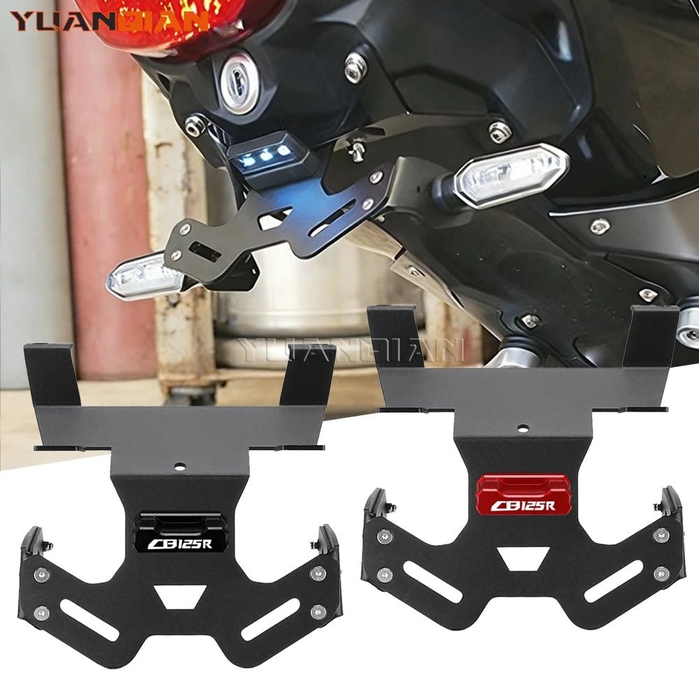 

Motorcycle License Plate Holder Rear Frame Tail Tidy Kit For Honda CB125R CB150R CB250R CB300R CB 125R 150R 250R 300R 2018-2025
