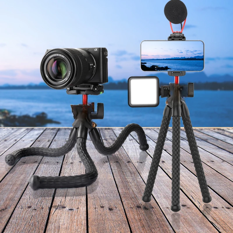 

MT-33 Octopus Tripod Multi functional Stand DSLR Micro Single Camera Photography Portable Live