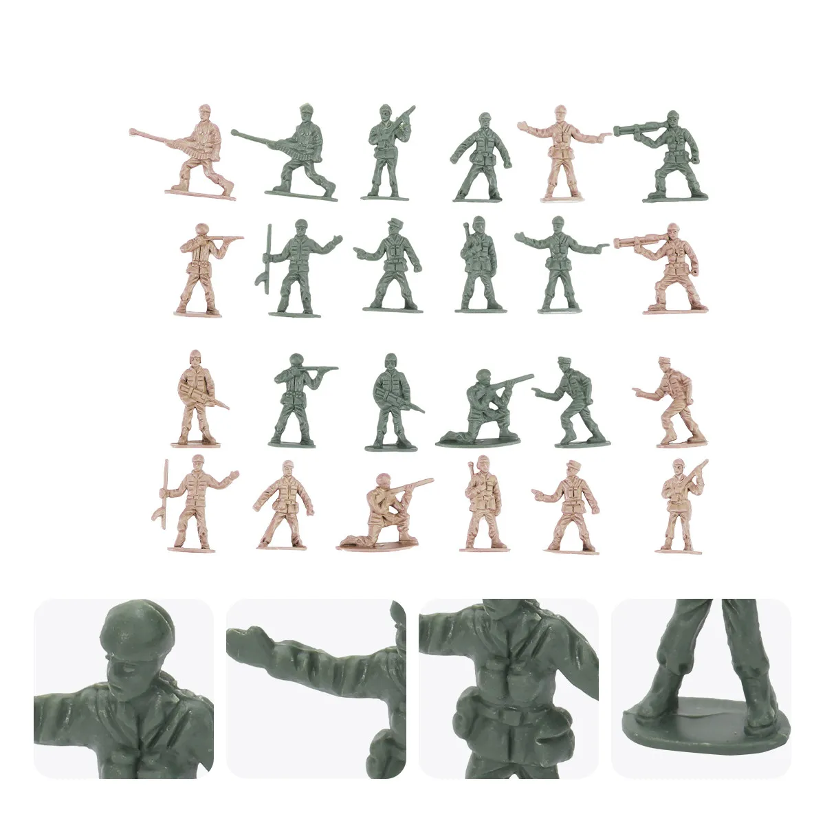 

360Pcs Special Forces Soldiers Collection Safe Kids Plaything Enhancing Cognitive Skills Parent Child Interaction Mini Soldiers