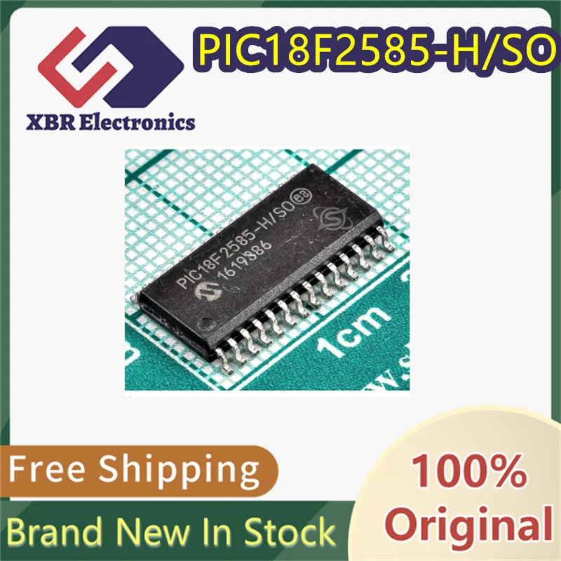 

(5/50 pieces) PIC18F2585-H/SO PIC18F2585 SOP28 Microcontroller IC Automotive Chip Brand New Genuine Original Free Shipping