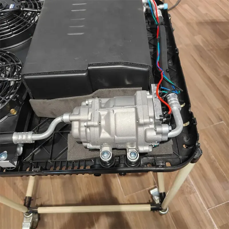 مكيفات هواء كهربائية جديدة لوقوف السيارات بتيار متردد 12 فولت 24 فولت لمقصورة شاحنة فان #3