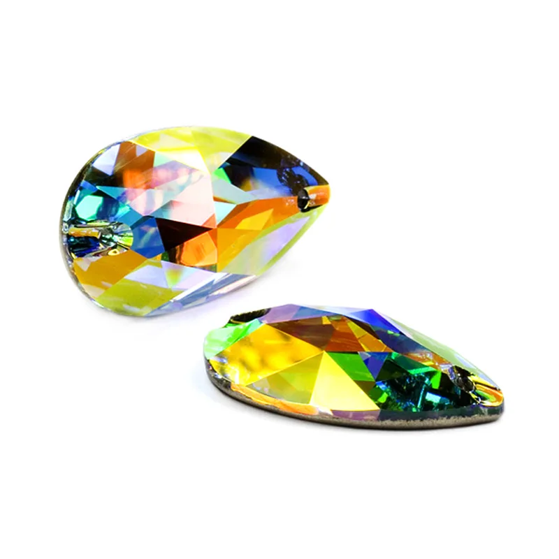 3230 Crystal AB Color Rhinestones Flat Back Sewing Garment Stones Crystal Glass Strass For DIY Wedding Dress Decoration