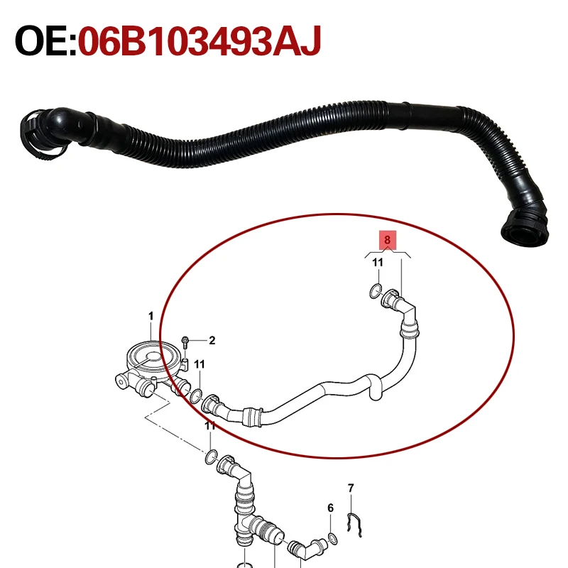 06B103493AJ For Vw …