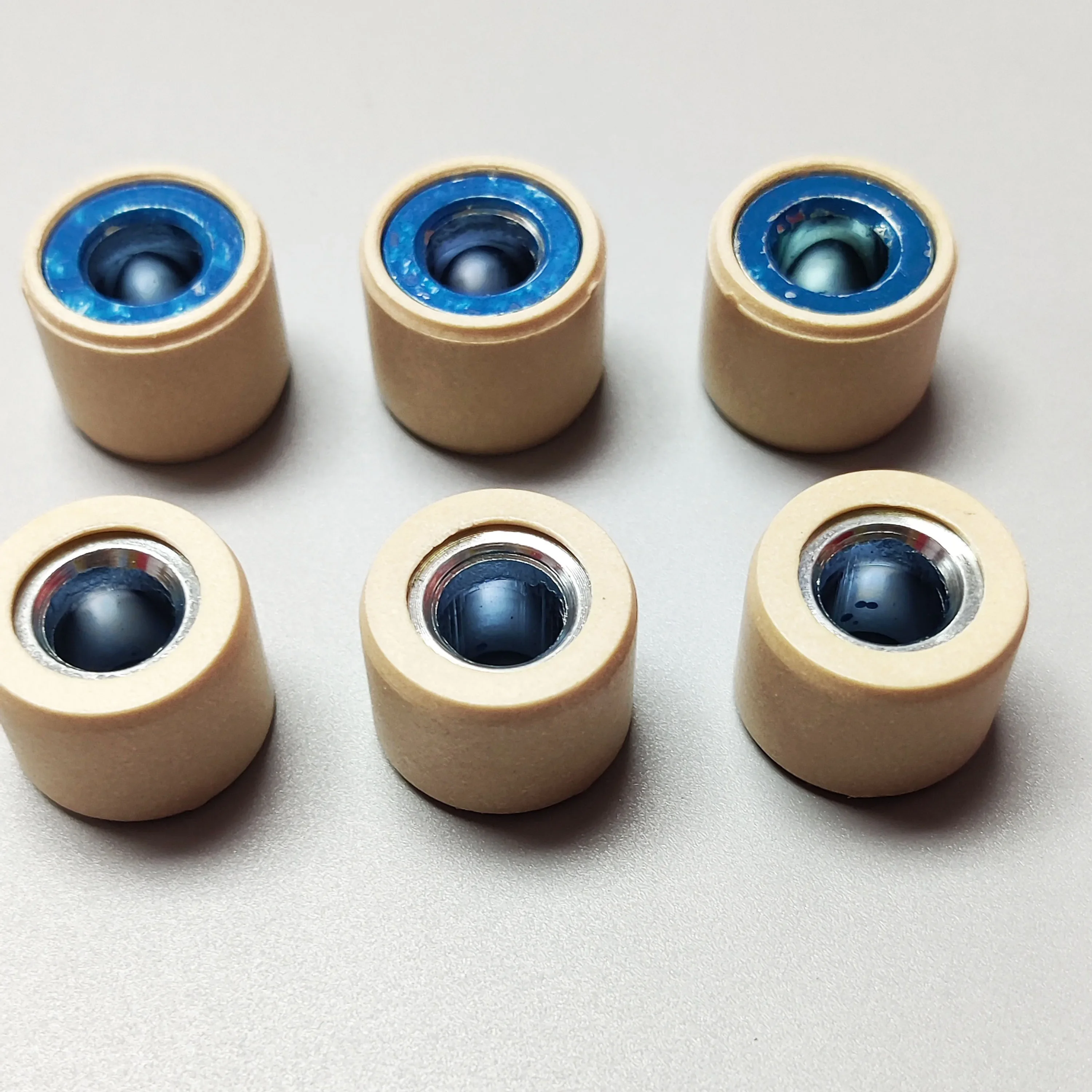 6Pcs 18x14mm 13g 14g Variator Clutch Roller Pulley Weight for Honda Vision NSC110 2012-2016