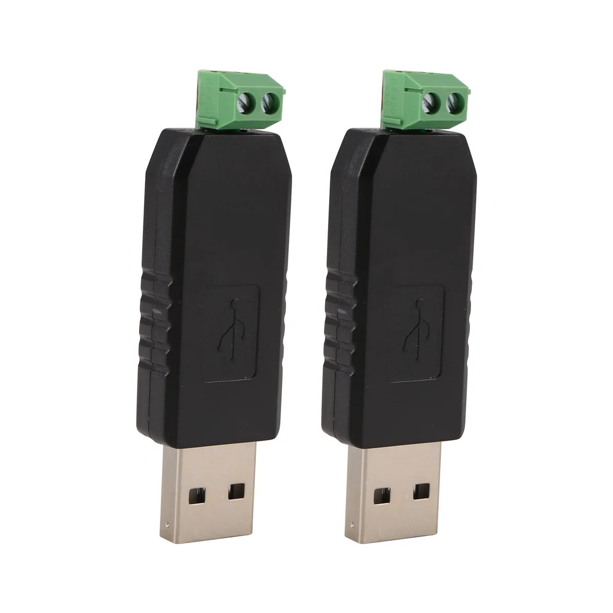2x PC USB para RS485 RS-485 conversor de interface adaptador serial compatível + PLC DY