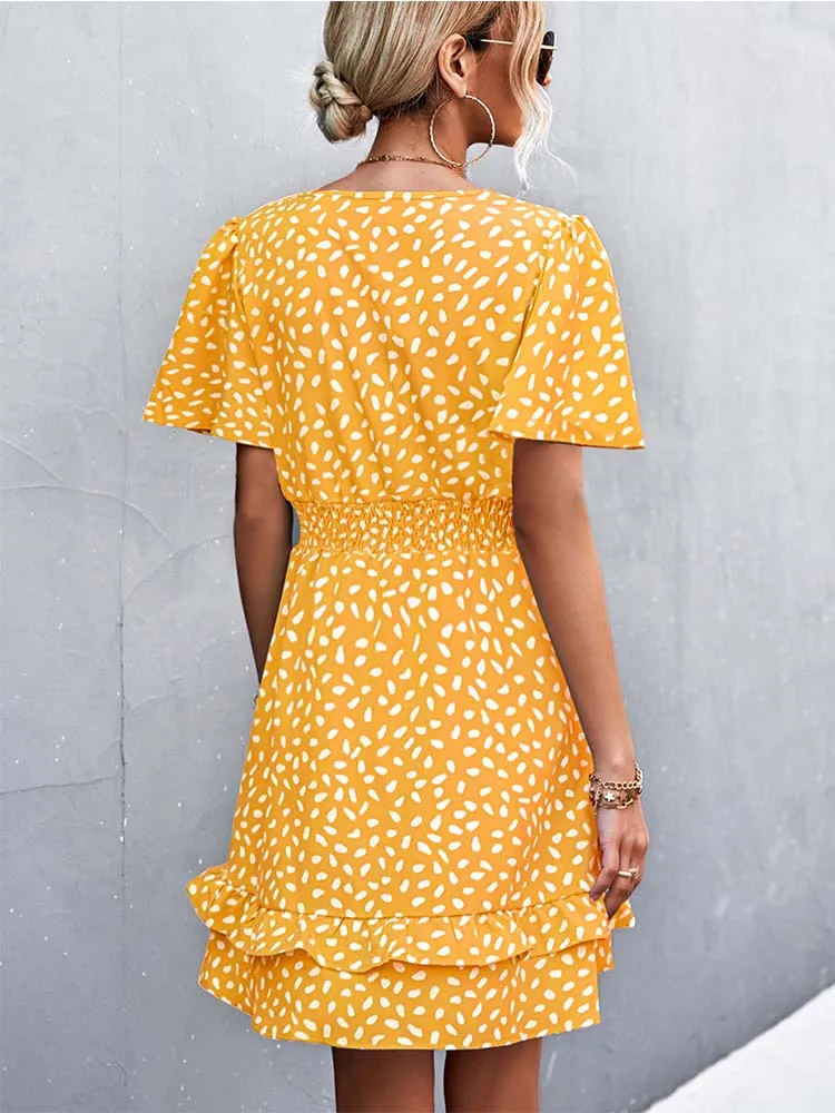 floral print slim fit dress 【Final Sale】Kaia Romantic Rose Print Slim Fit Slip Dress main image 0