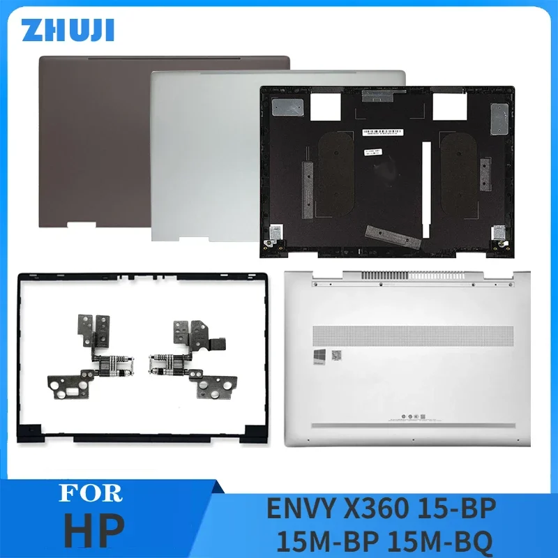 

New Original For HP ENVY X360 15-BP 15M-BP 15M-BQ LCD Back Cover/Front Bezel/Hinges/Bottom Case Cover 4600BX0G000 924344-001