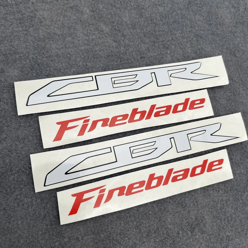 Motorcycle CBR FIREBLADE Sticker Badge Decals Letter Adesive Stickers Emblem for HONDA CBR1000RR CBR600RR F5