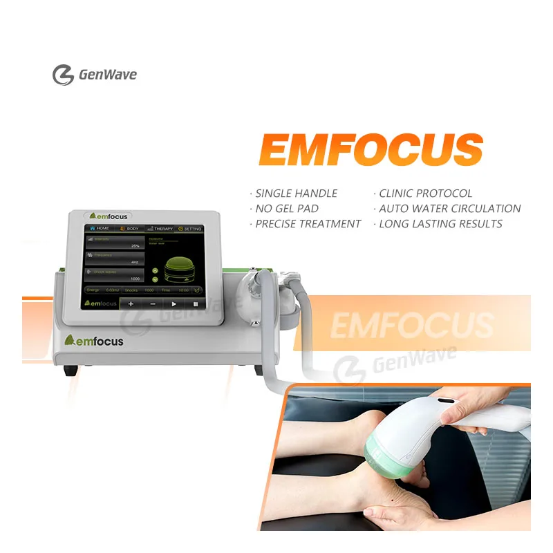 emfocus ESWT Focused FSWT Therapy For Clinic Deep Penertration Physiotherapy Machine