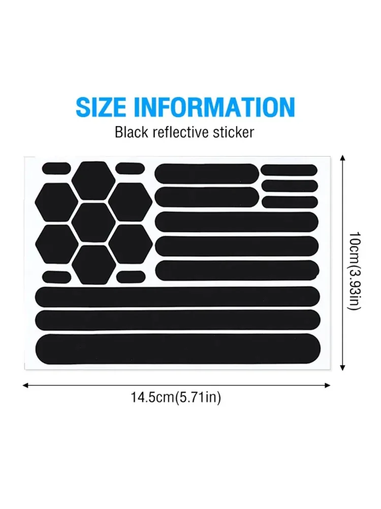 AliExpress NONE High Visibility Reflective Tape for Bike Motorcycle Car Waterproof Safety Warning Strip for Helmet Car for Night Riding Safety